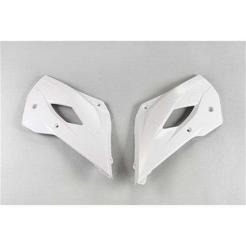 UFO HUSKY RADIATOR SHROUDS TC85 14-17 (WHT)