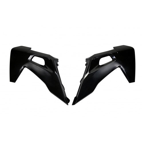 UFO HUSKY TC/FC 19 RADIATOR SHROUDS (BLK)