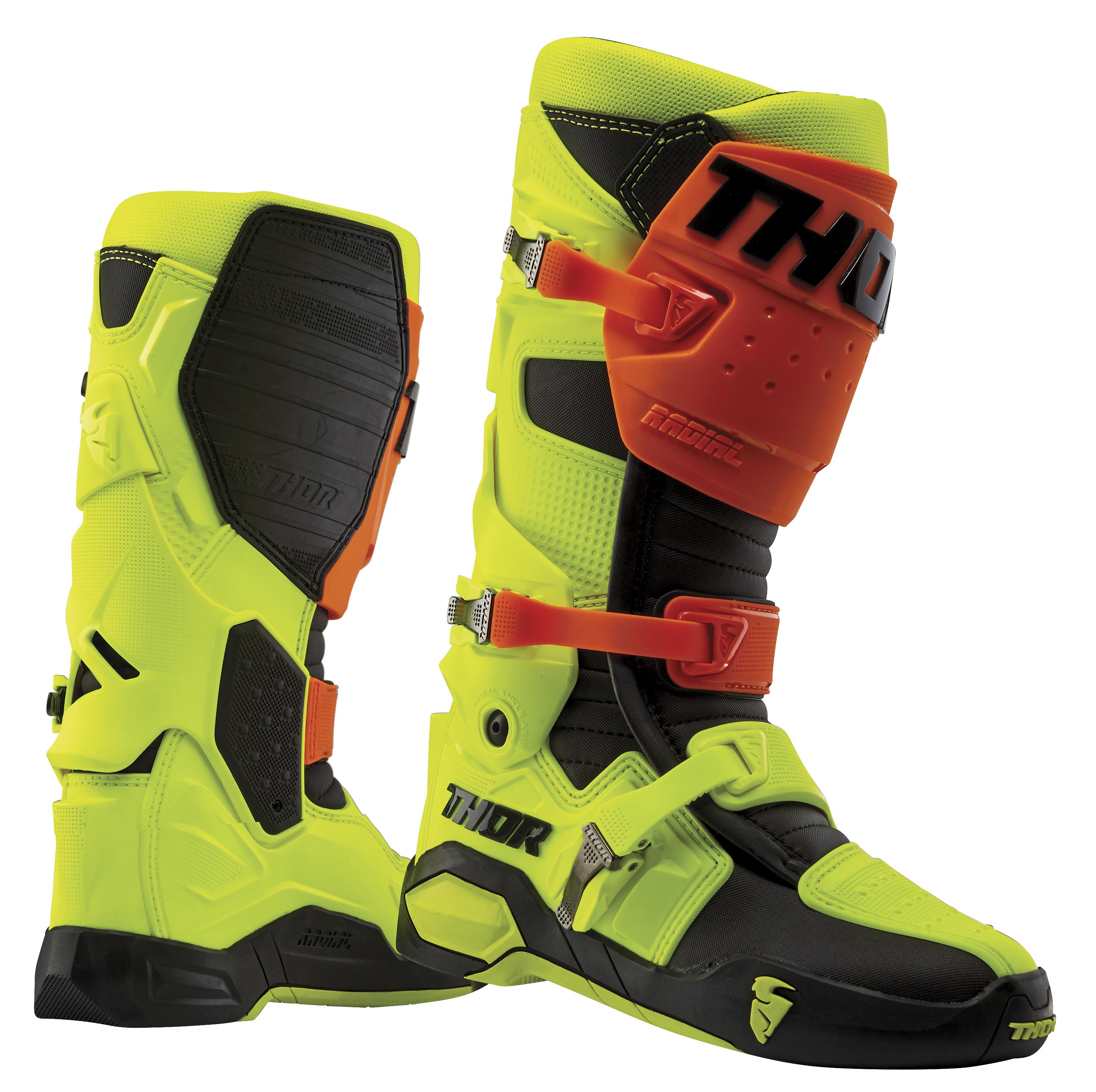 Boot Radial Flo Org/Yellow – 13 3410-2268