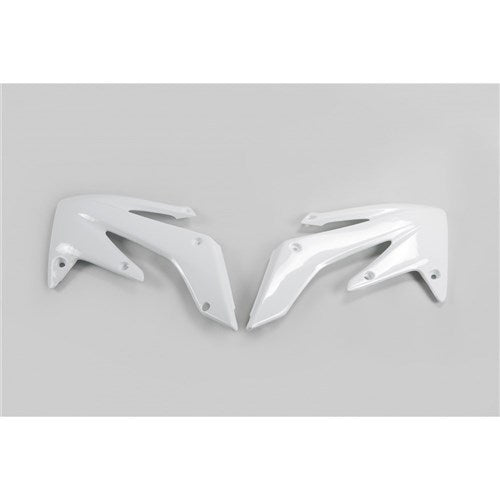 UFO RADIATOR SHROUDS CRF250R 04-09/X 04-16 (WHT)