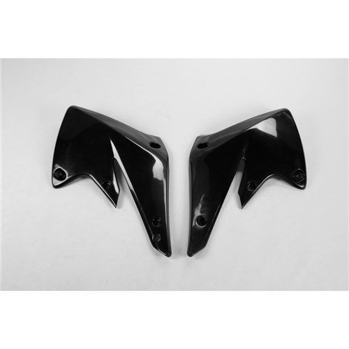 UFO RADIATOR SHROUDS KX250F 04-05 (BLK)