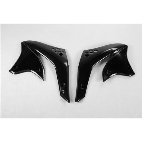 UFO KX450F RAD SHROUDS 06-07 (BLK)