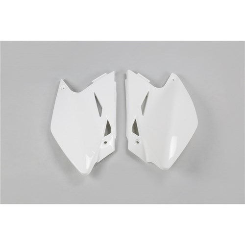 /UFO KX450F SIDE PANELS 06-08 (WHT 041/047)