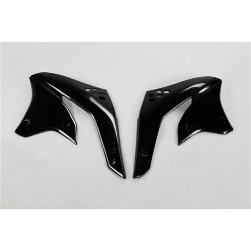 #UFO KX450F 2008 RAD SHROUDS (BLK)