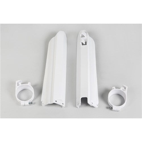 UFO FORK SLID COV YZ125/250 96-04 (WHT)