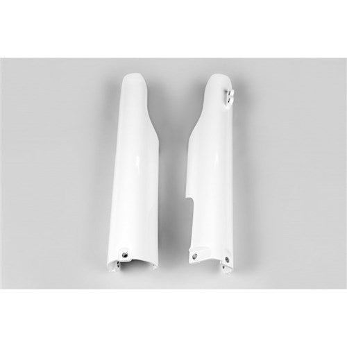 UFO FORK SLIDER COV YZ125/250 05-07/YZF250/450 05-07 ((WHT))