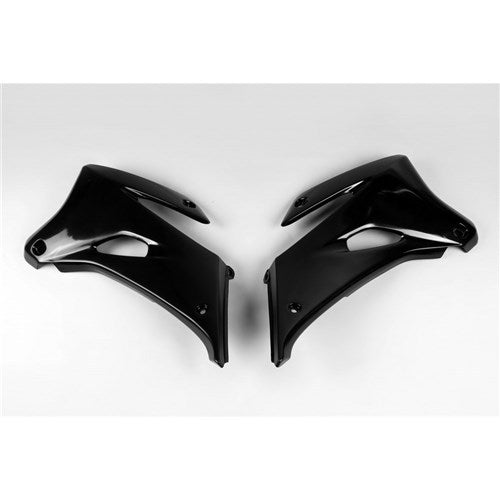 UFO WR250 07-14/450F 07-11 RADIATOR SHROUDS (BLK)