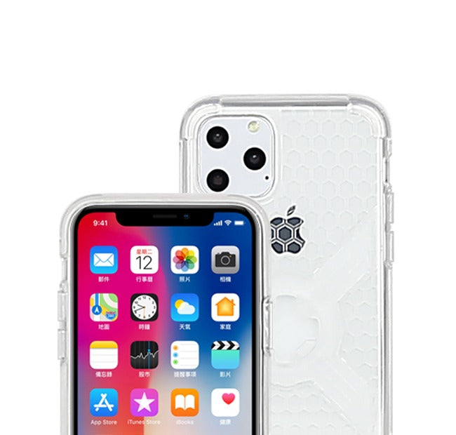 iPhone 11 X-Guard Case Clear Grey + Infinity Mount