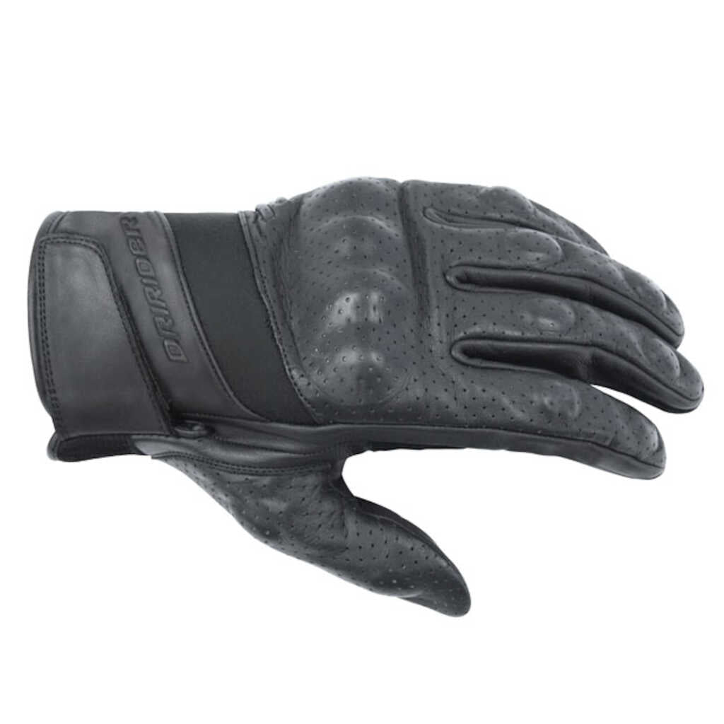 Dririder Tour Air Leather Gloves - BLACK