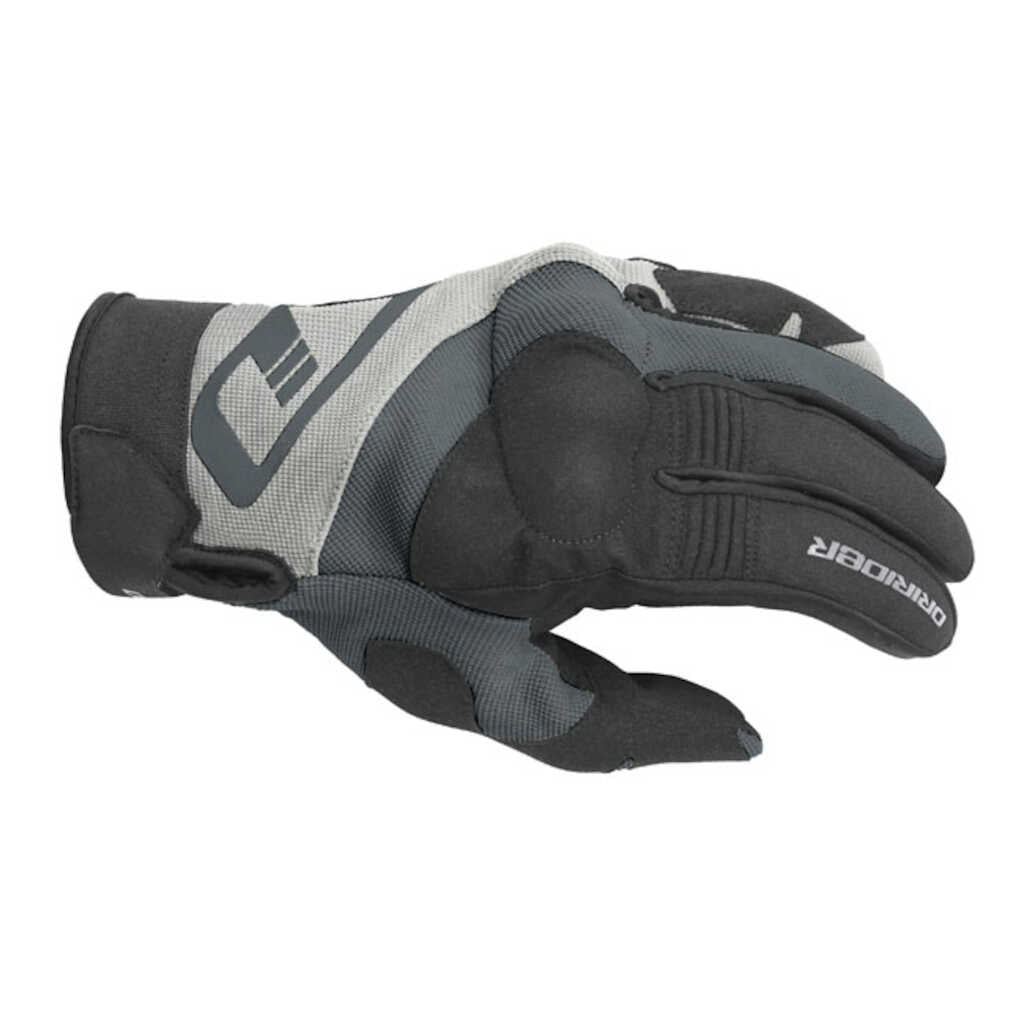 Dririder RX Adventure Textile Gloves - BLACK / GREY