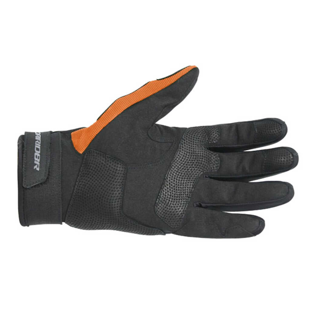 Dririder RX Adventure Textile Gloves - BLACK / ORANGE