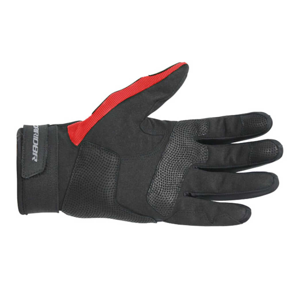 Dririder RX Adventure Textile Gloves - BLACK / RED