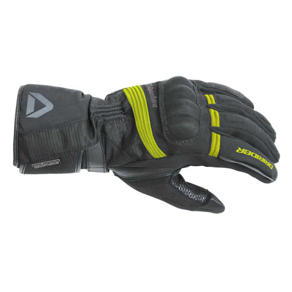 Dririder Adventure 2 Textile Gloves - BLACK HI-VIS