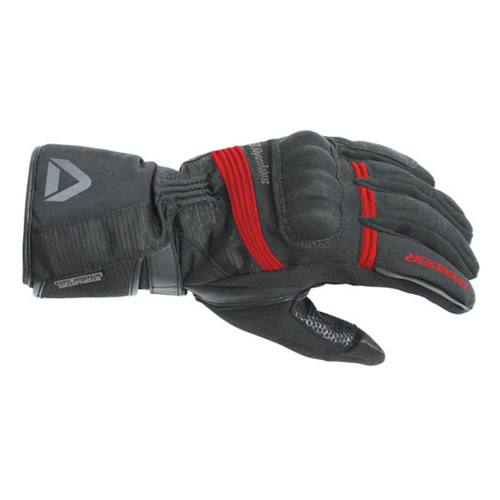 Dririder Adventure 2 Textile Gloves - BLACK RED