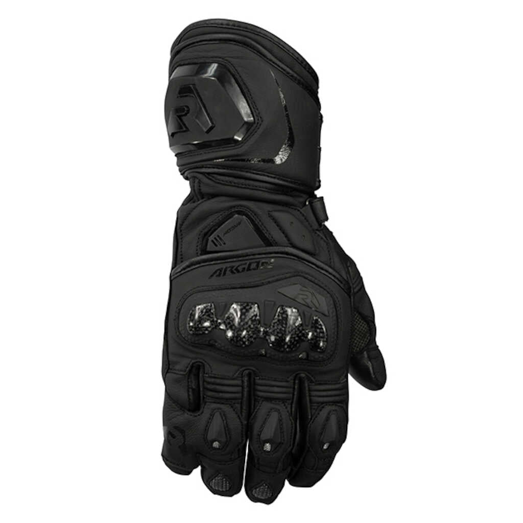 Argon Mission Leather Gloves - STEALTH