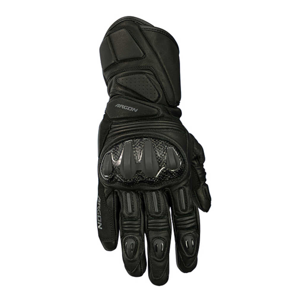 Argon Duty Leather Gloves - BLACK