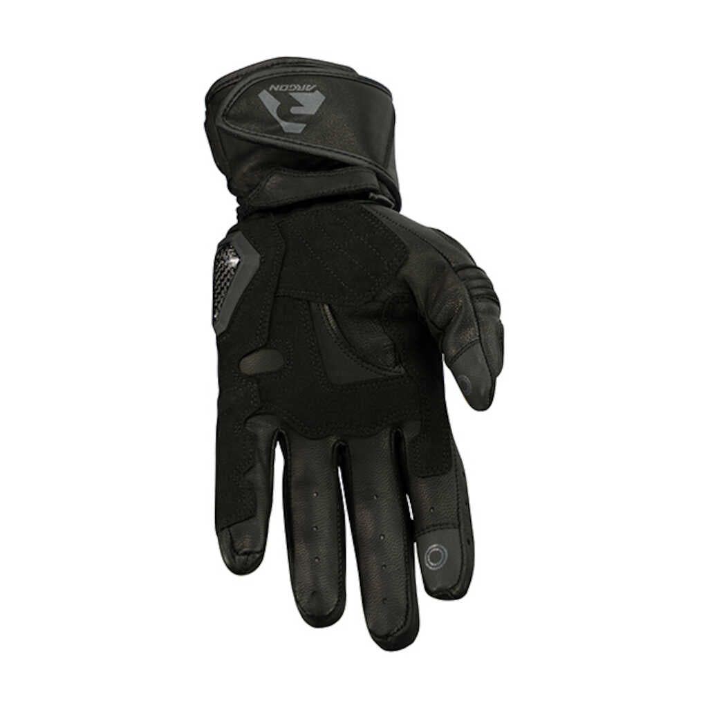 Argon Duty Leather Gloves - BLACK