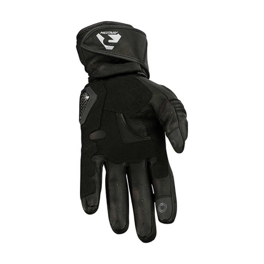 Argon Duty Leather Gloves - BLK WHT