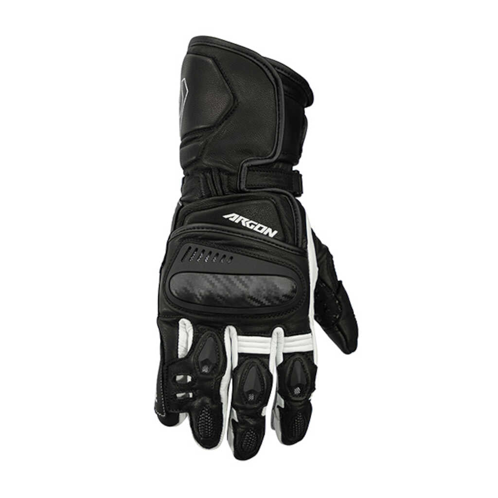 Argon Engage Leather Gloves - BLK WHT