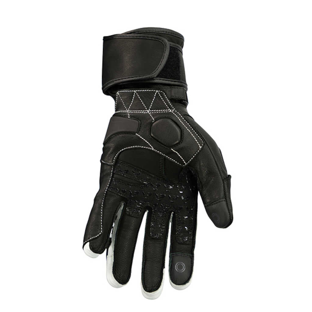 Argon Engage Leather Gloves - BLK WHT