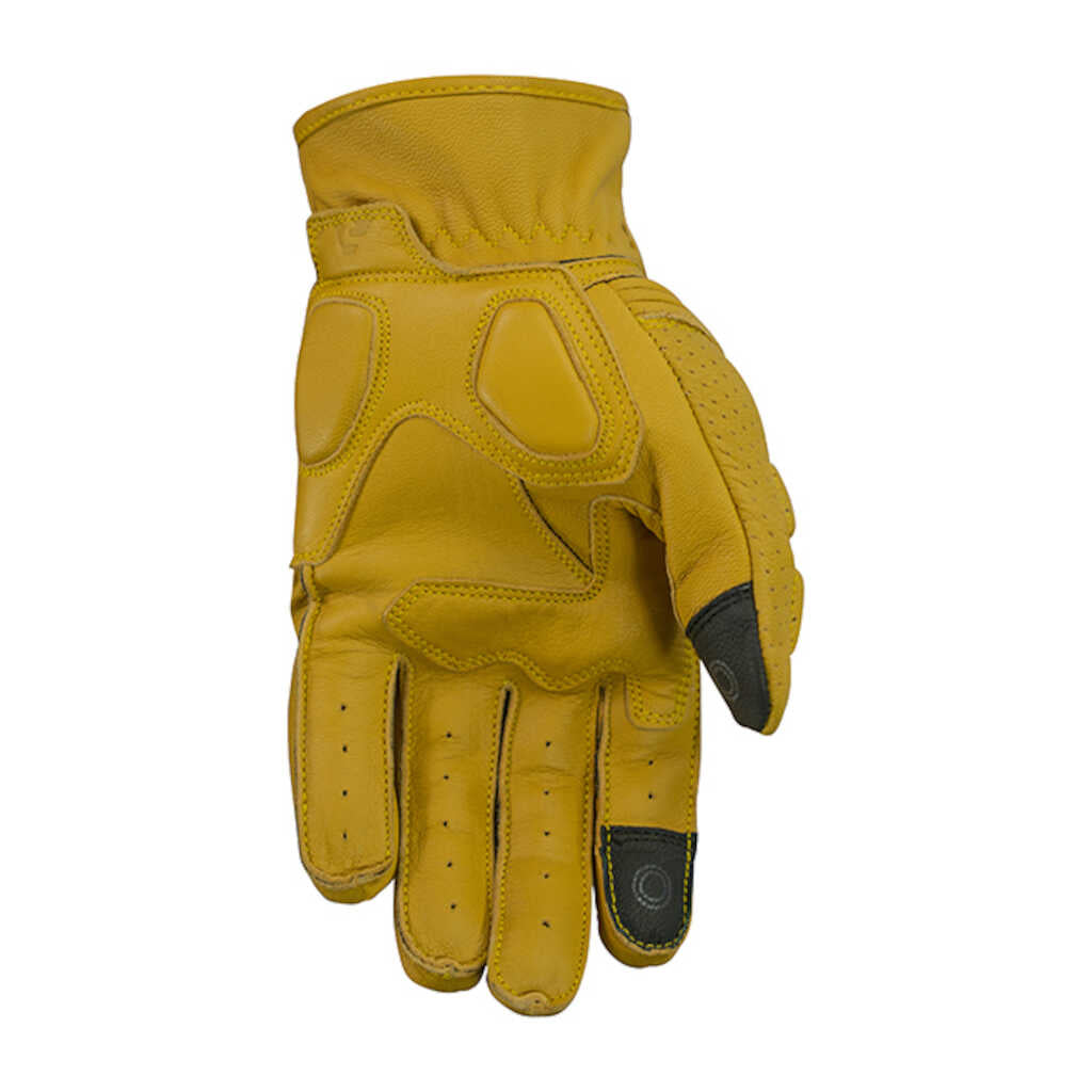 Argon Clash Leather Gloves - TAWNY