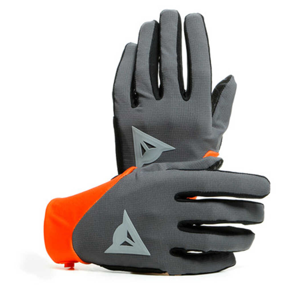 Dainese HG Caddo Gloves - ORANGE/DARK-GRY