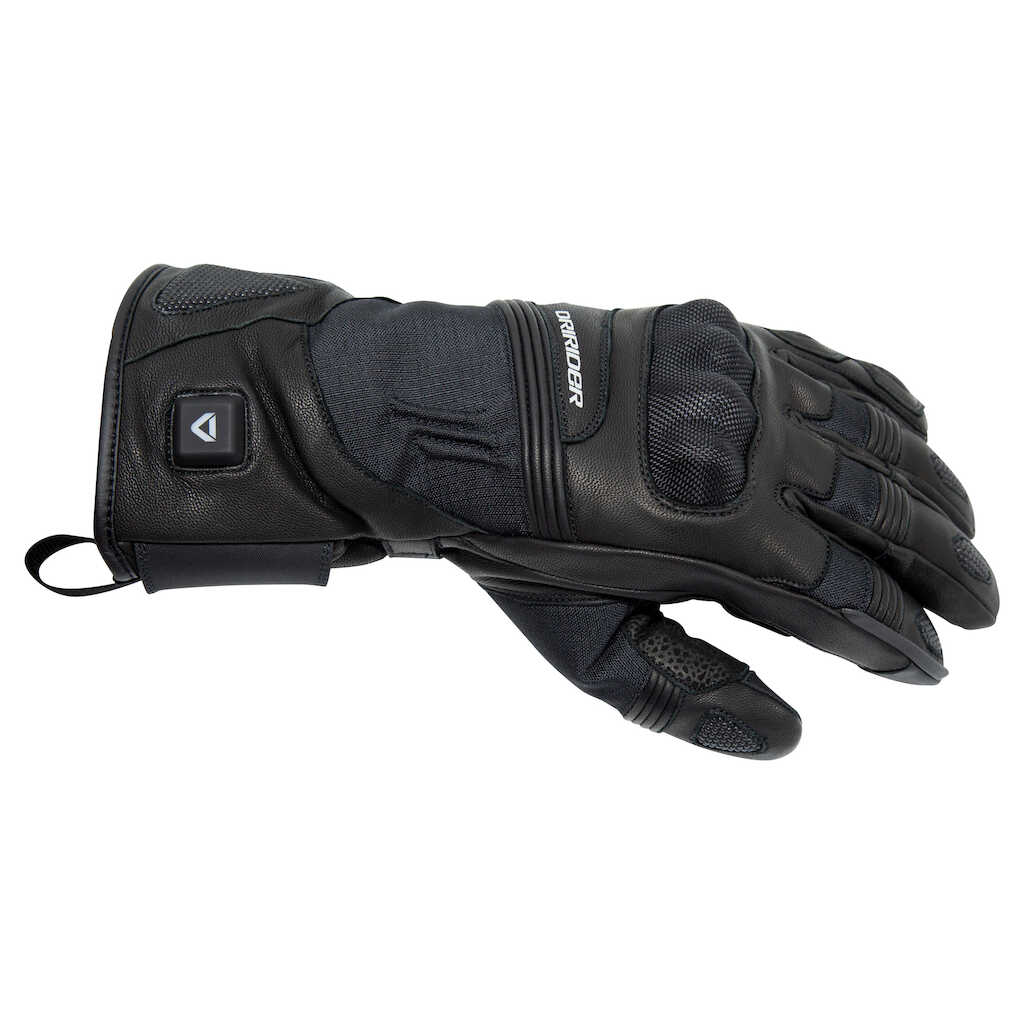 Dririder Phoenix Heated Leather Gloves - BLACK