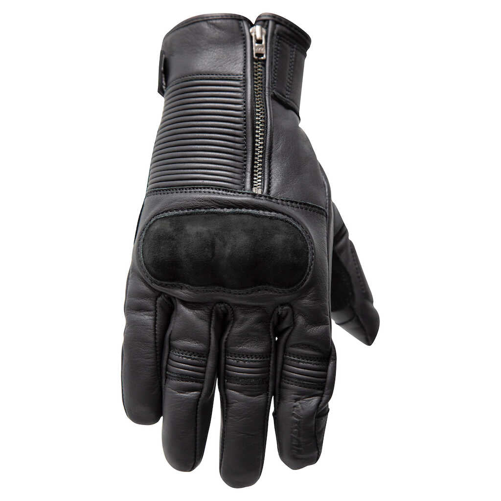 Argon Vice Leather Gloves - BLACK