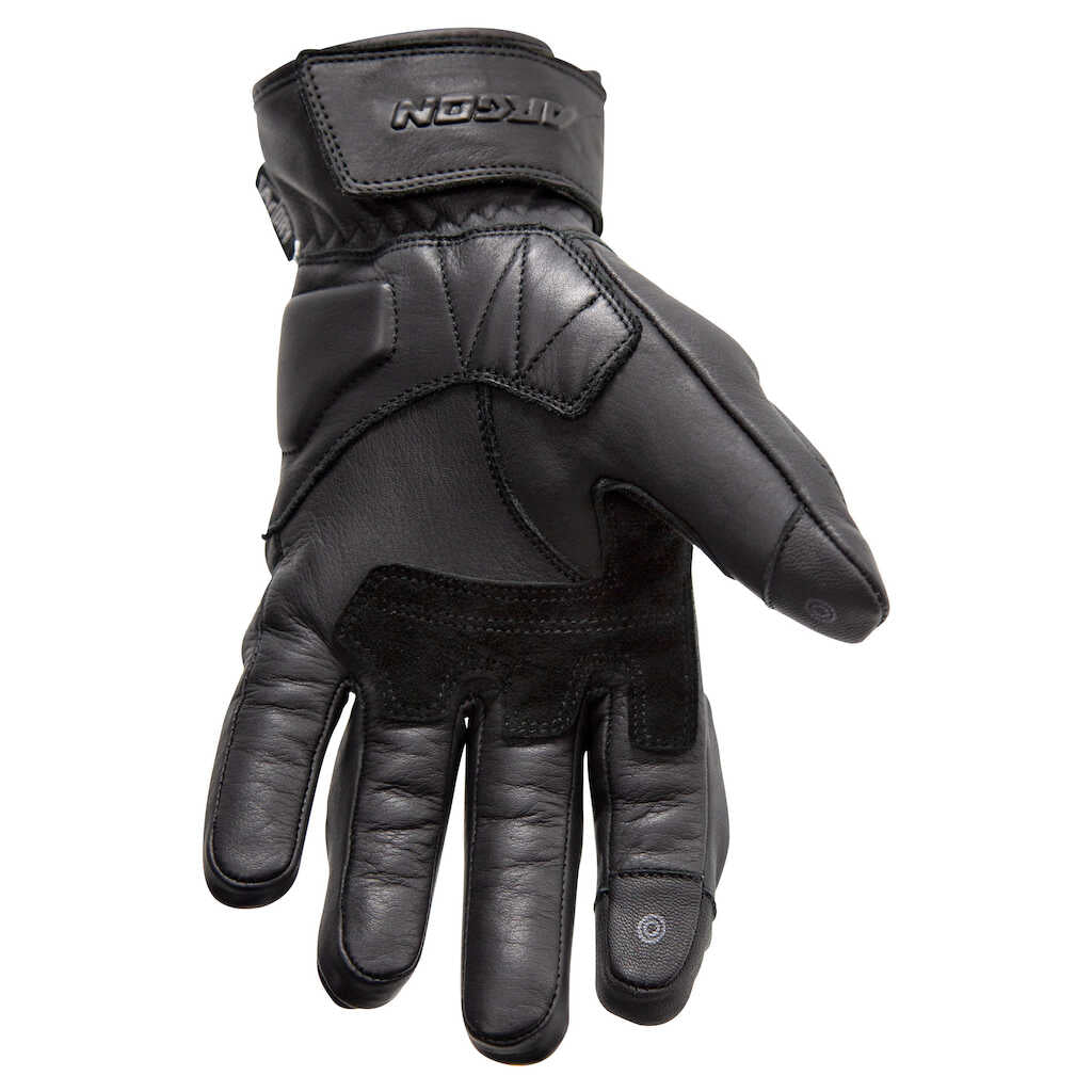 Argon Vice Leather Gloves - BLACK