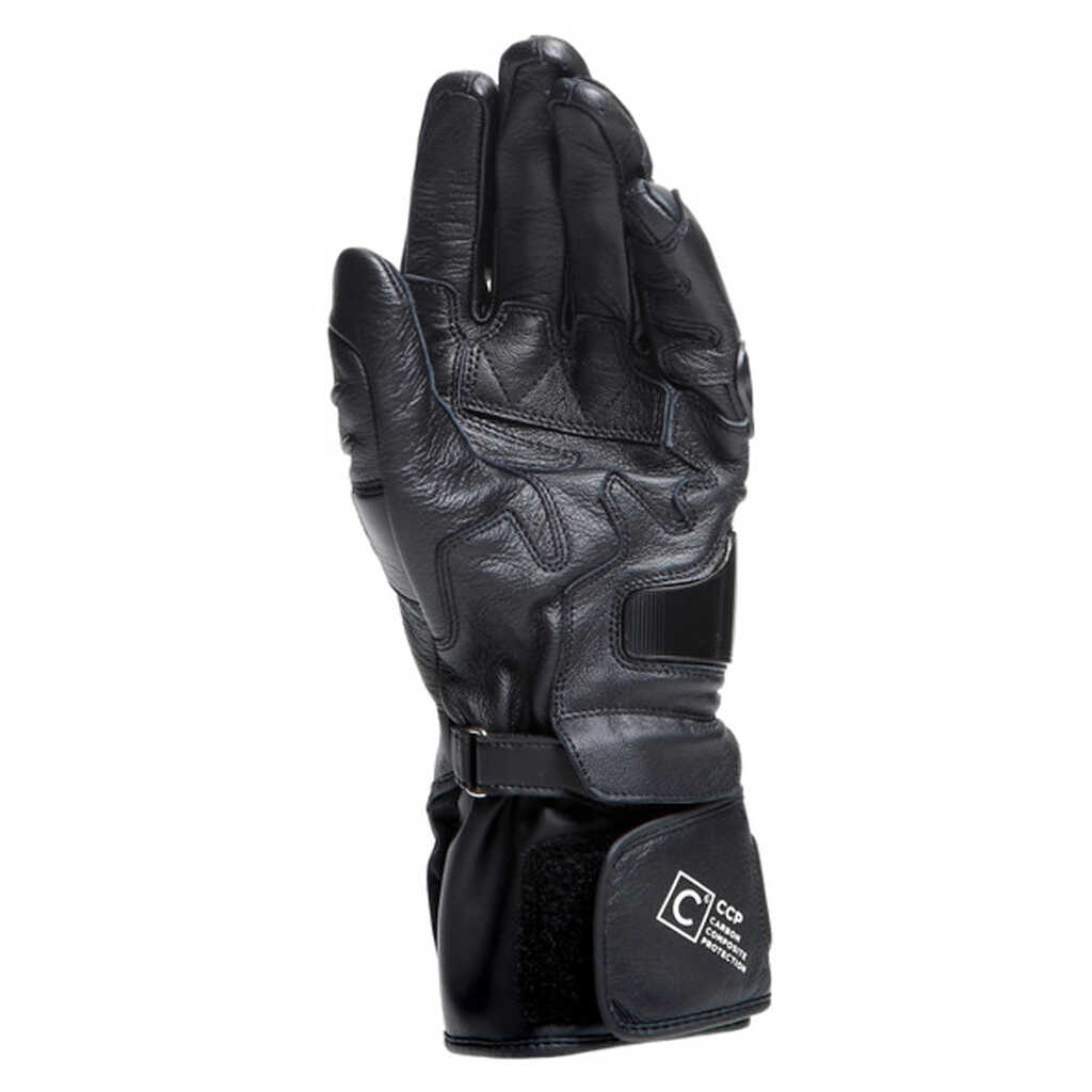 Dainese Carbon 4 Leather Gloves - Long Cuff - BLK/BLK/BLK