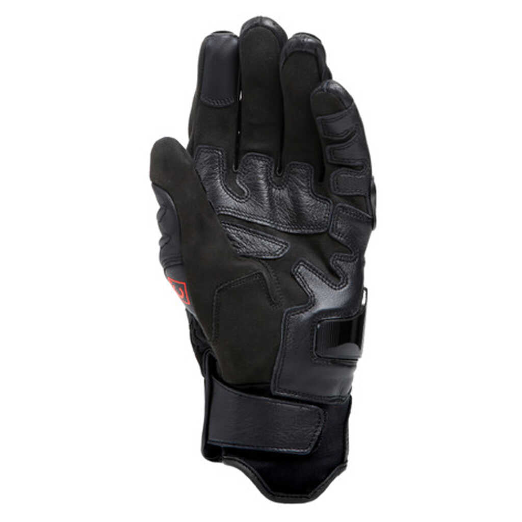 Dainese Carbon 4 Leather Gloves - Short Cuff - BLACK/BLACK