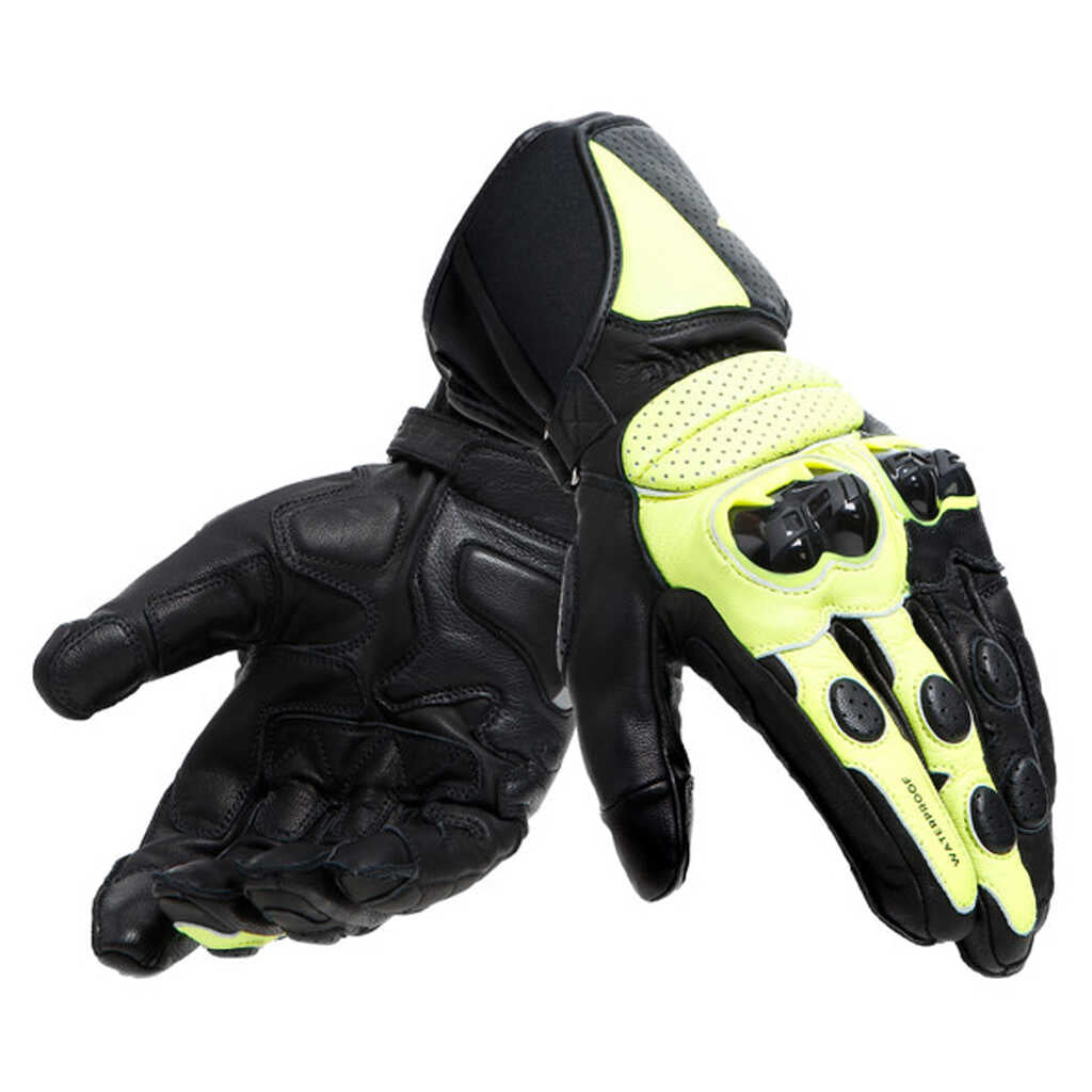 Dainese Impeto D-Dry Gloves - BLK/FLUO-YEL