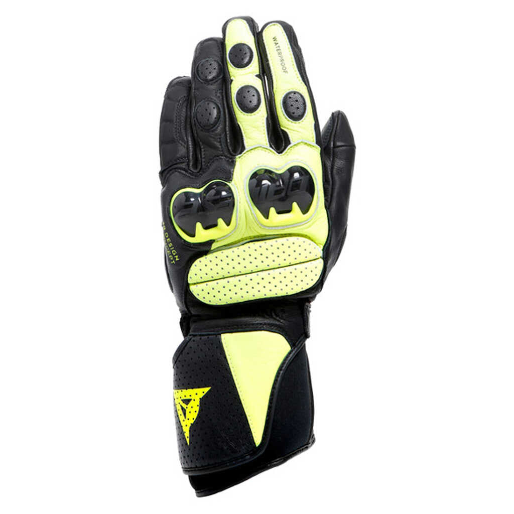 Dainese Impeto D-Dry Gloves - BLK/FLUO-YEL