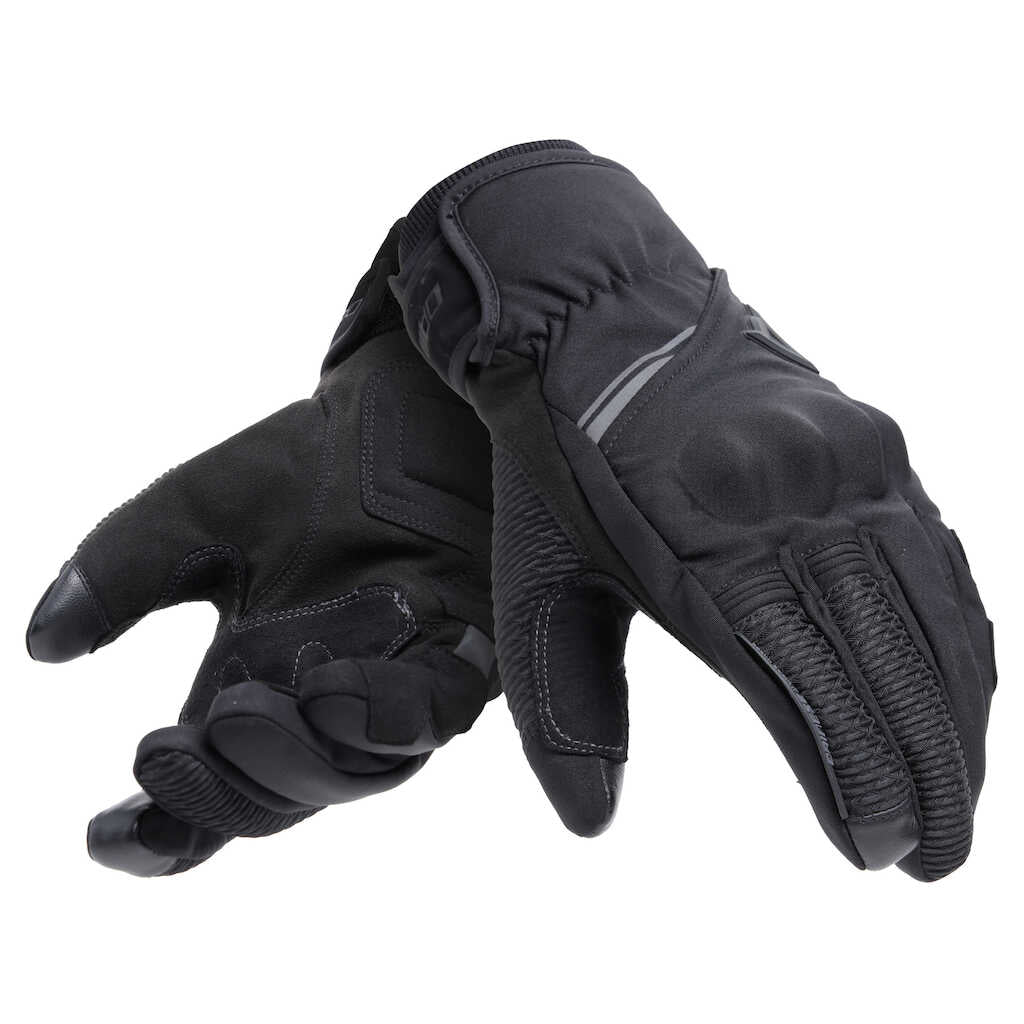 Dainese Trento D-Dry Thermal Gloves - BLACK/BLACK