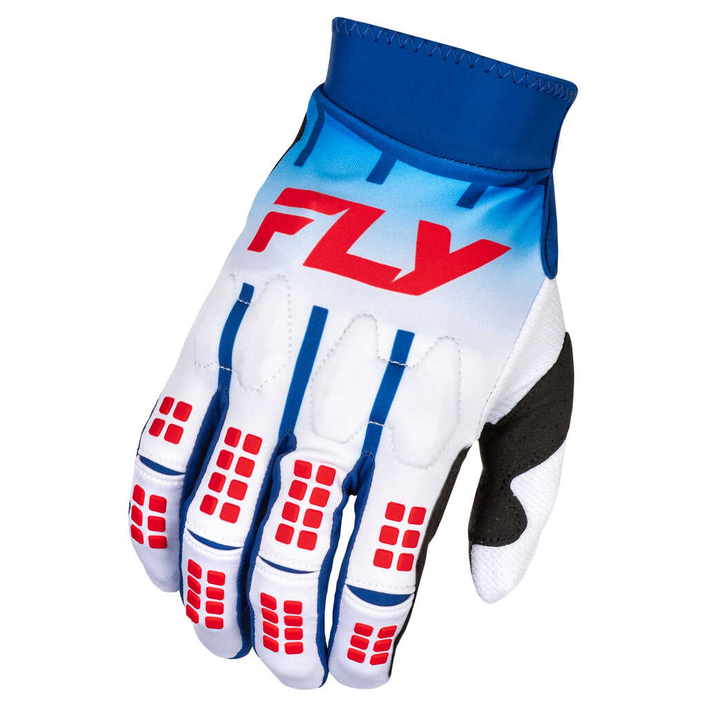 Fly Racing Legacy 2024 Evolution Gloves - RED WHT BLU