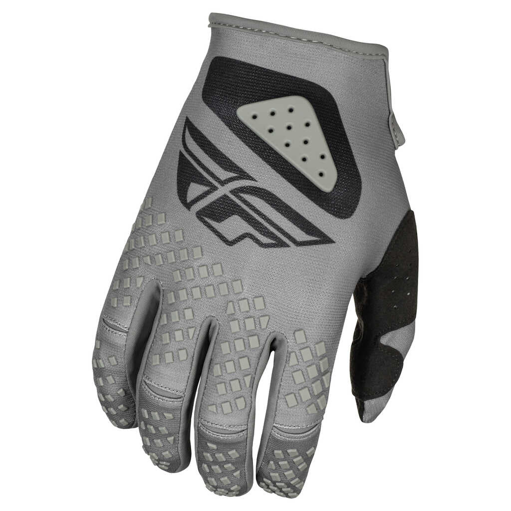 Fly Racing 2025 Kinetic Gloves - SYM GRY BLK