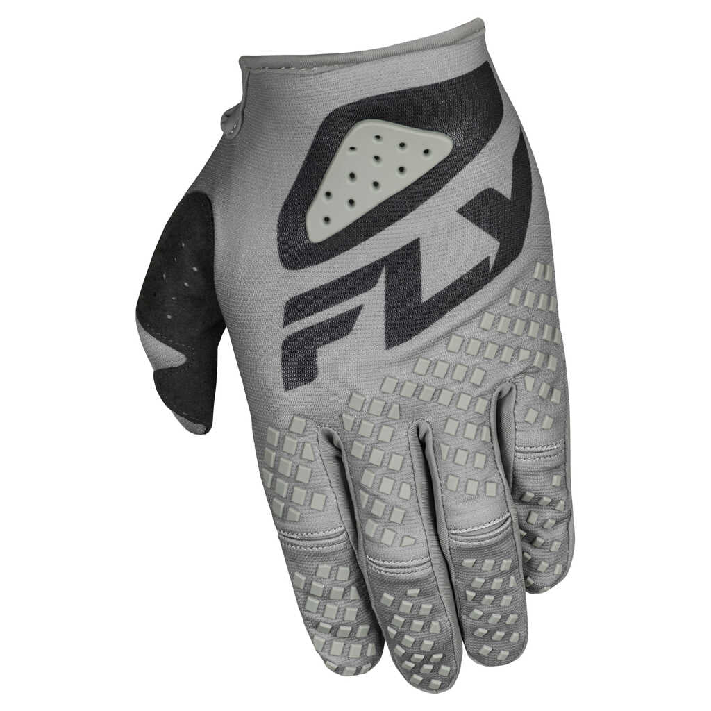 Fly Racing 2025 Kinetic Gloves - SYM GRY BLK