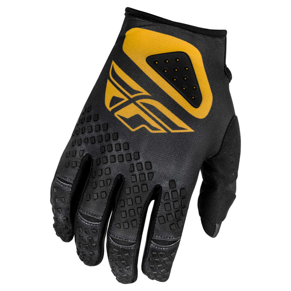 Fly Racing 2025 Kinetic Gloves - CENTER BLK GLD