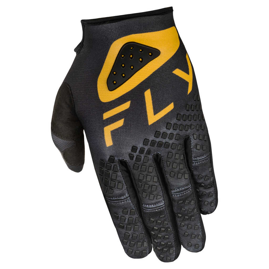 Fly Racing 2025 Kinetic Gloves - CENTER BLK GLD