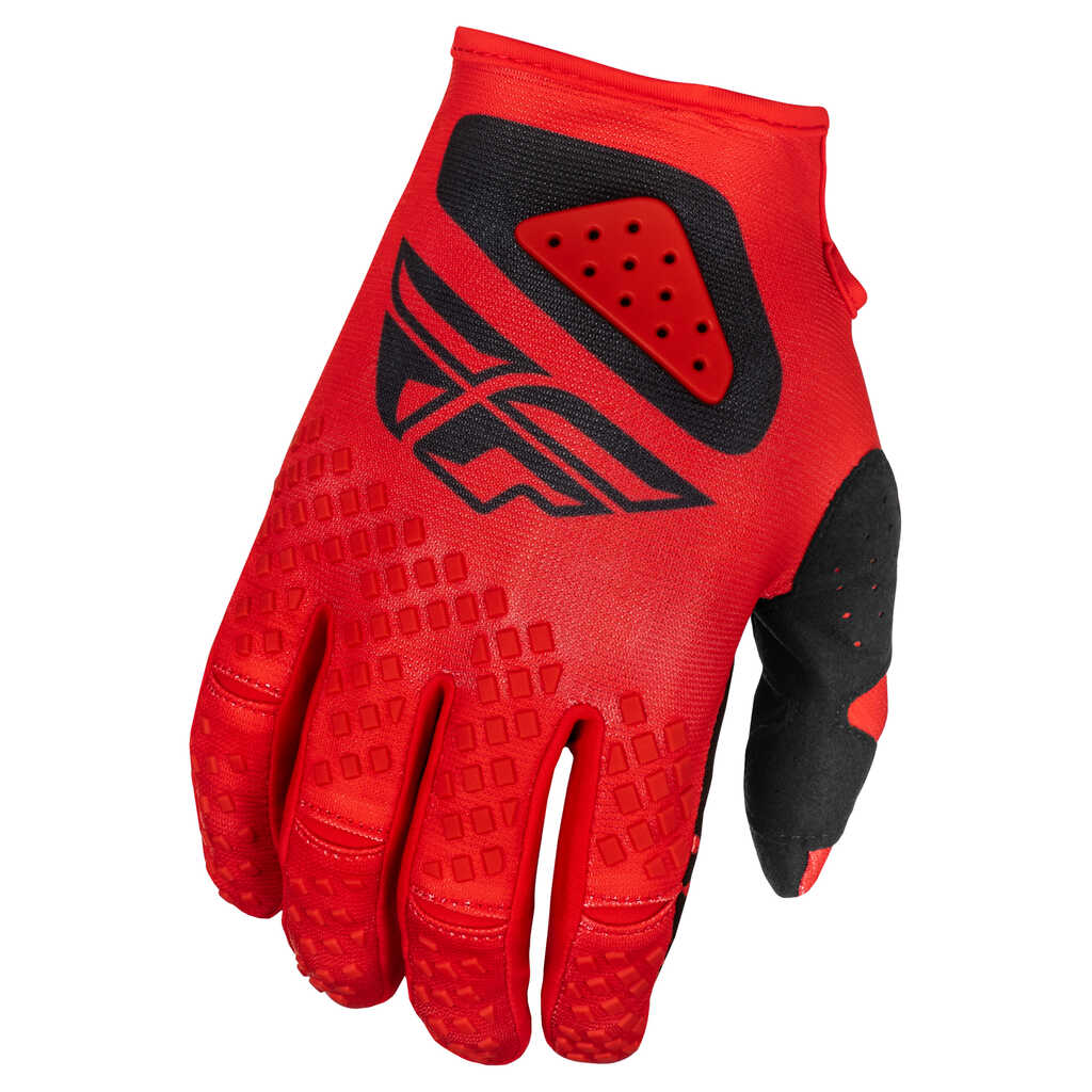 Fly Racing 2025 Kinetic Gloves - CENTER RED BLK