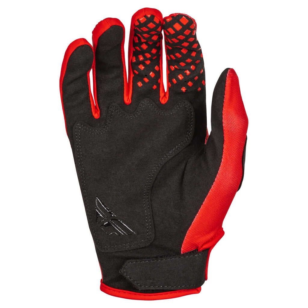 Fly Racing 2025 Kinetic Gloves - CENTER RED BLK