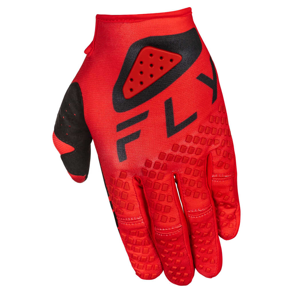 Fly Racing 2025 Kinetic Gloves - CENTER RED BLK