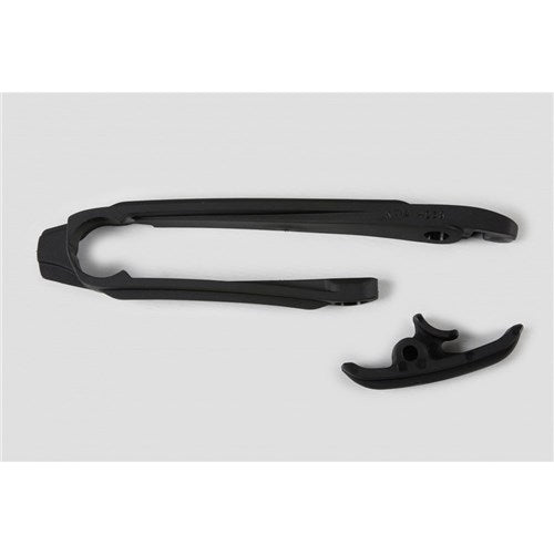 UFO KTM 12-15 EXC SWINGARM SLIDER (BLK)