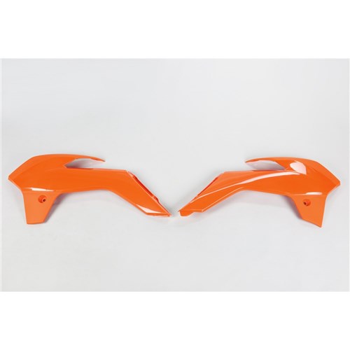 UFO KTM 85SX 13-17 RAD SHROUDS (ORG 98-18)