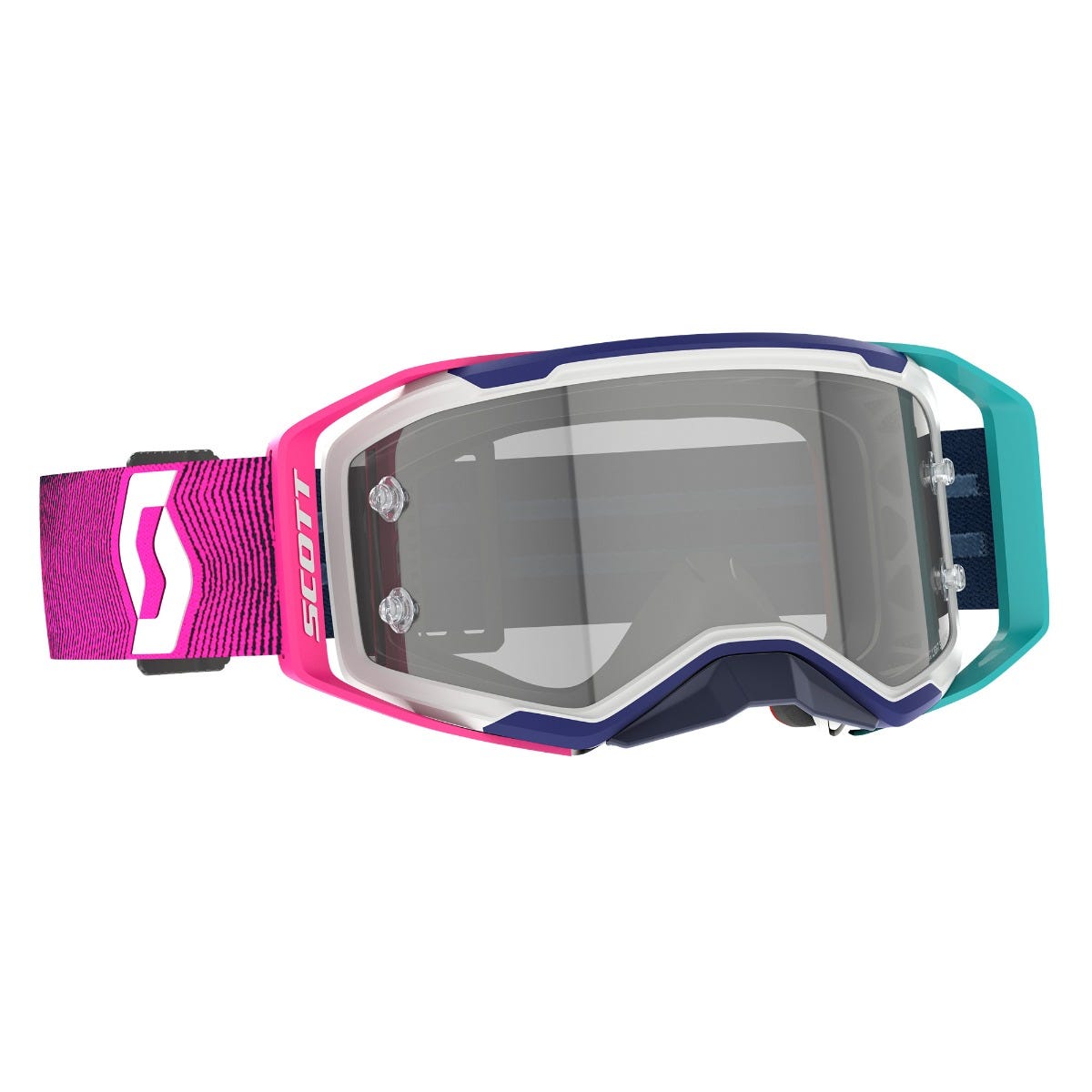 SCOTT Prospect 2.0 Light Sensitive Goggle - stealth blue/radiant pink | light sensitive grey lens