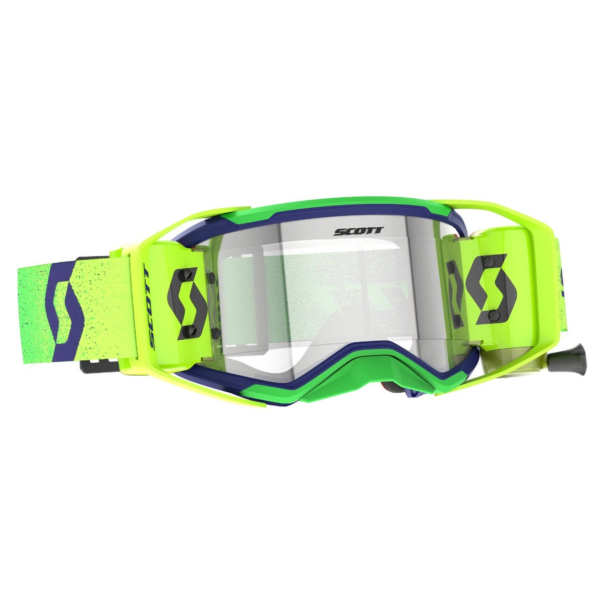 SCOTT Prospect 2.0 WFS Goggle - midnight purple/safety yellow | clear lens