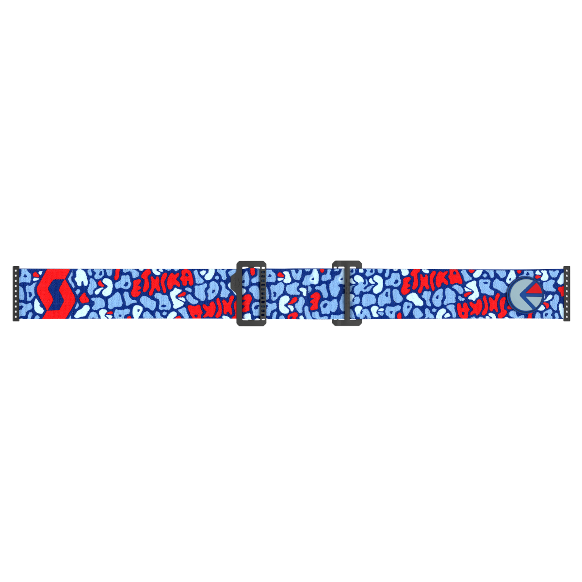 SCOTT Prospect Ethika Goggle - blue/red | silver chrome lens