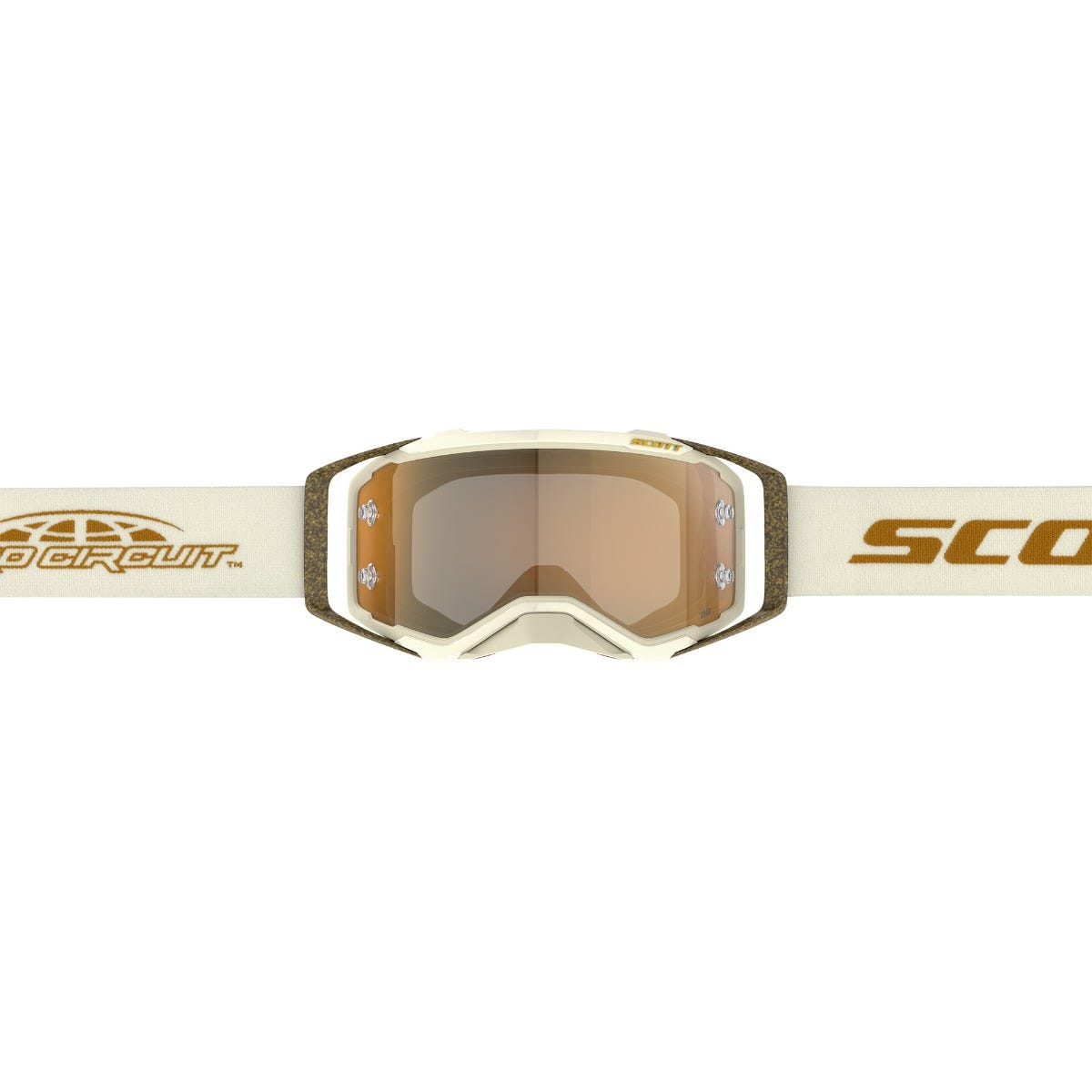 SCOTT Prospect Pro Circuit AMP Goggle -  beige/brown | gold chrome lens