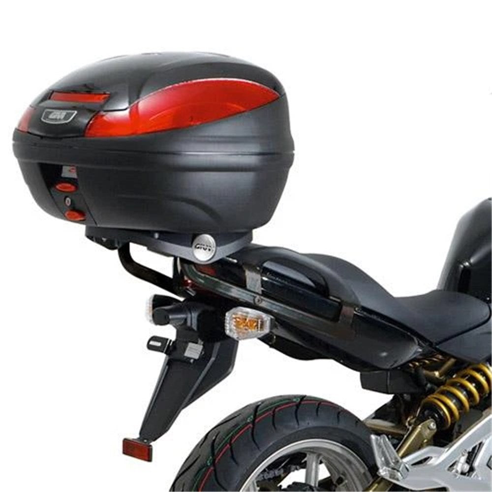 GIVI SPECIFIC REAR RACK - KAWASAKI ER6 05-08 (NEEDS PLATE)