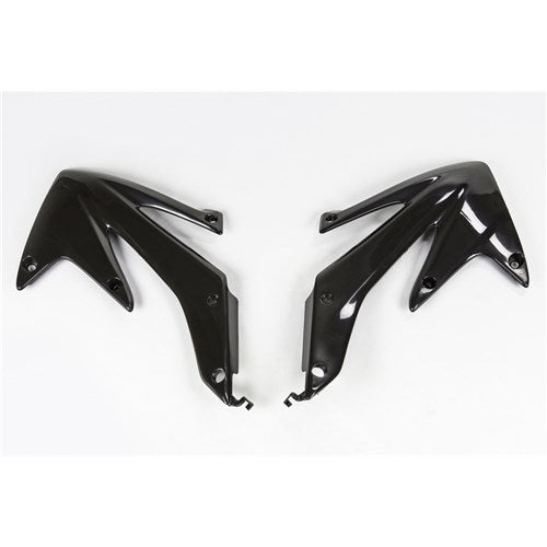 UFO CRF450X 05-07 RAD SHROUDS (BLK)